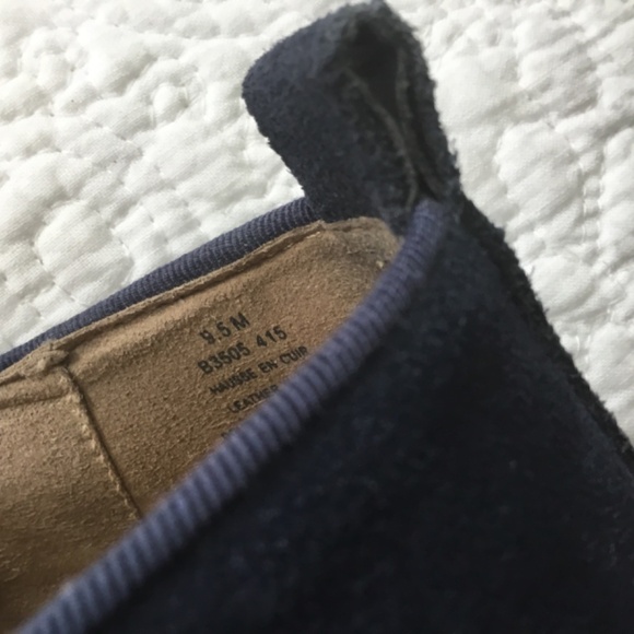 Navy blue espadrilles size 9 1/2 - Picture 2 of 4